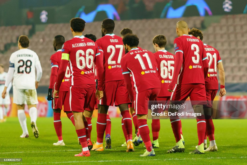 FC Midtjylland v Liverpool FC: Group D - UEFA Champions League