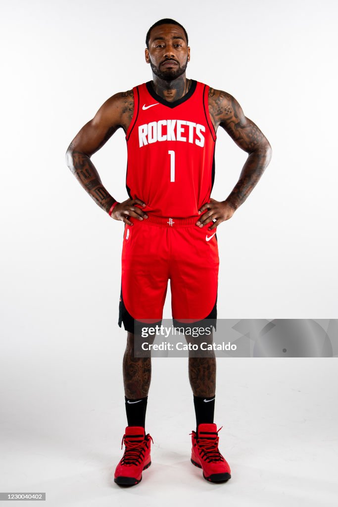 John Wal Rockets John Wall of the Houston Rockets poses for a portrait during Content ...