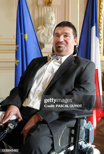 Jean-Christophe Parisot, sous préfet chargé de la cohésion sociale dans la région Languedoc-Roussillon, pose le 27 février 2012 à Montpellier....