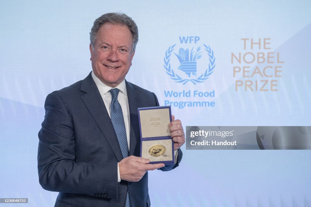 World Food Programme Receives Nobel Peace Prize In Remote Ceremony