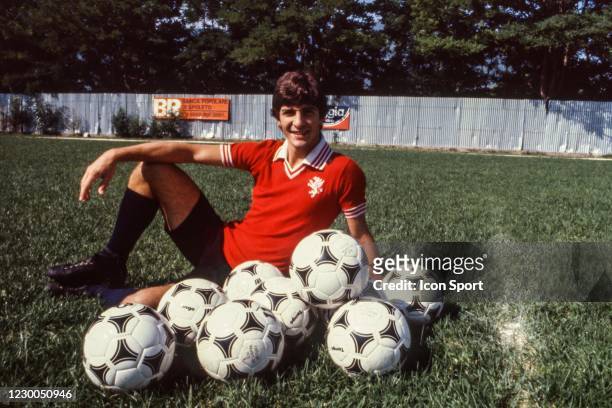 Paolo ROSSI of A.C. Perugia during the photo session in Perugia, Italy on 2nd August 1979