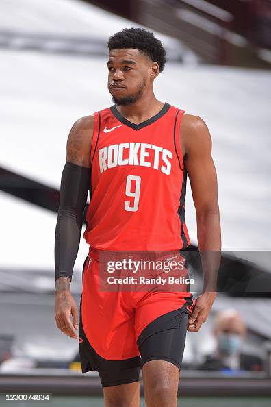 Jones Houston Rockets Mason Jones of the Houston Rockets looks on during a preseason game ...