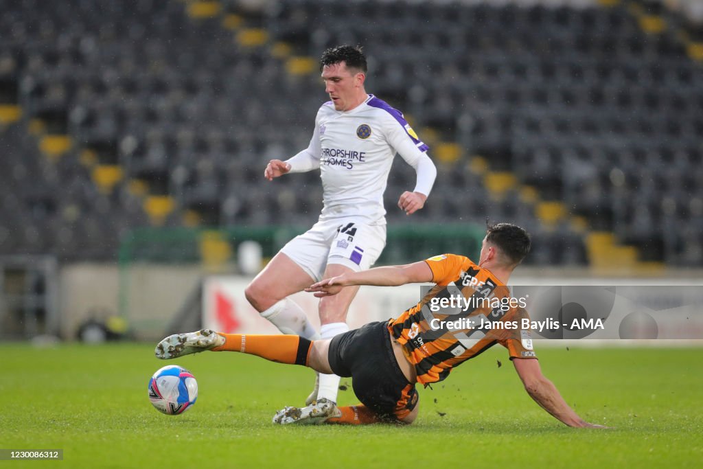 Hull City v Shrewsbury Town - Sky Bet League One