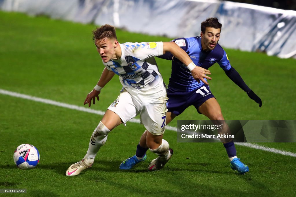 Wycombe Wanderers v Coventry City - Sky Bet Championship
