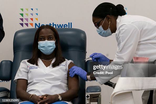 New York's Northwell Health Hospital Administers Covid Vaccines New York's Northwell Health Hospital Administers Covid Vaccines