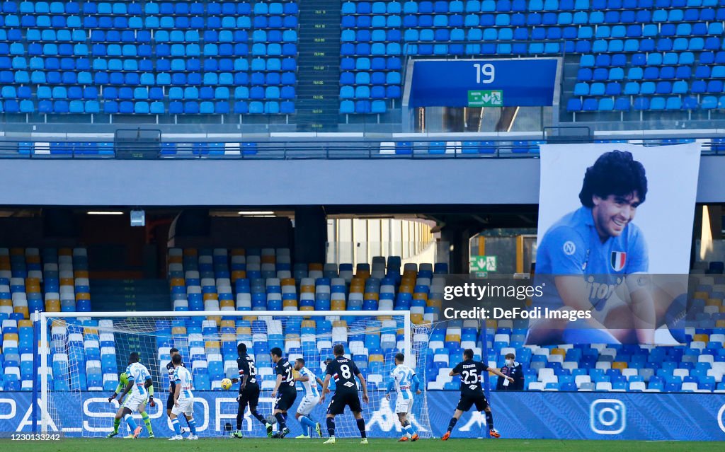 SSC Napoli v UC Sampdoria - Serie A