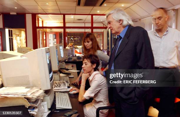 Ancien grand reporter Göksin Sipahioglu , 75 ans, fondateur-directeur et propriétaire de l'agence photographique Sipa Press, la dernière grande...