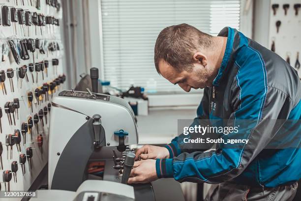 Locksmith Copy Key 29 Key Cutting Machine Stock Photos, High-Res Pictures, and Images ...