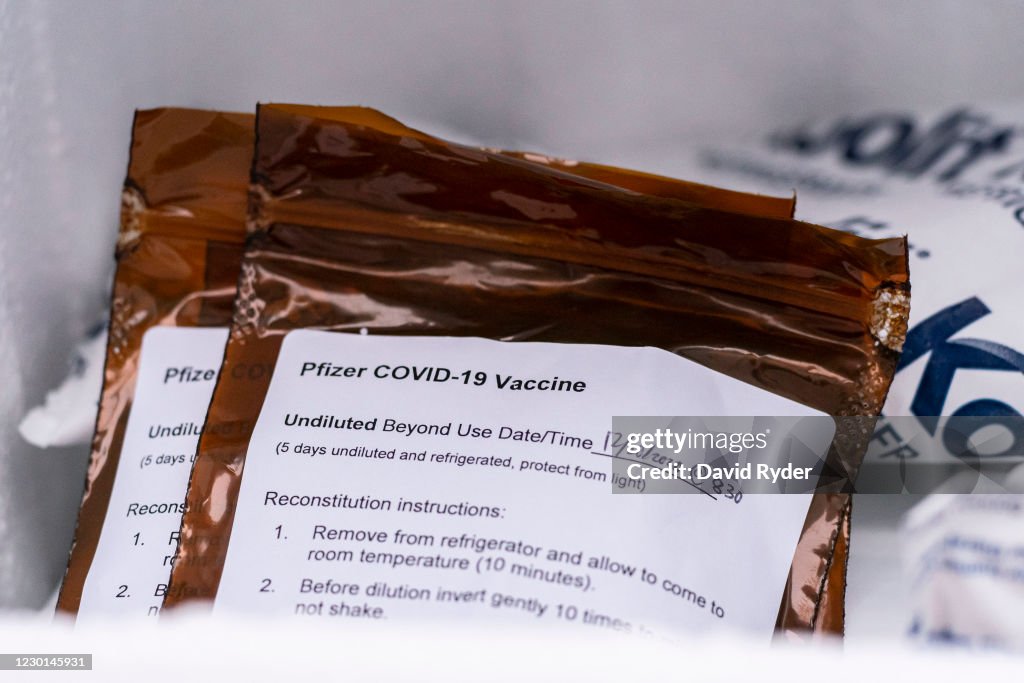 First Seattle-Area COVID-19 Vaccines Administered At University Of Washington Medical Center