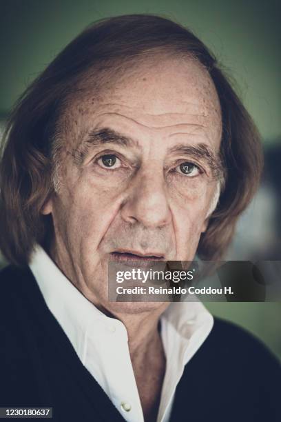 Cesar Luis Menotti poses for a portrait on April 21, 2009 in Buenos Aires, Argentina.