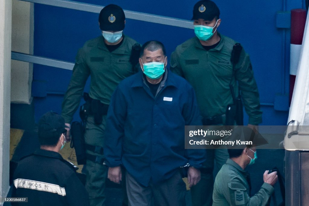 Police Transfer Pro-democracy Publisher Jimmy Lai To Stanley Prison