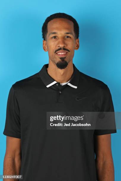 Shaun Livingston of the Golden State Warriors poses for a head shot on December 19, 2020 in San Francisco, California at the Chase Center. NOTE TO...
