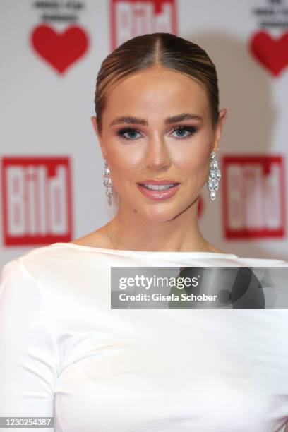 Liz Kaeber during the "Ein Herz fuer Kinder" Gala at Studio Berlin Adlershof on December 5, 2020 in Berlin, Germany.