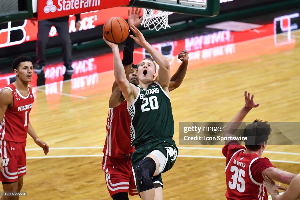 COLLEGE BASKETBALL: DEC 25 Wisconsin at Michigan State