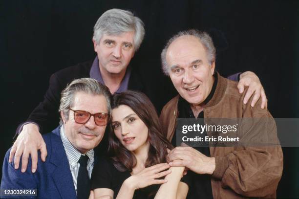 Michel Piccoli, Marcello Mastroianni et Angela Molina réunis pour le prochain film de Christian de Chalonge " Le voleur d'Enfants".