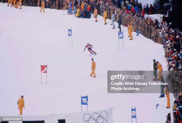 Innsbruck, Austria Miloslav Sochor competing in the Men's giant slalom skiing event at the Seefeld at the 1976 Winter Olympics / XII Olympic Winter...