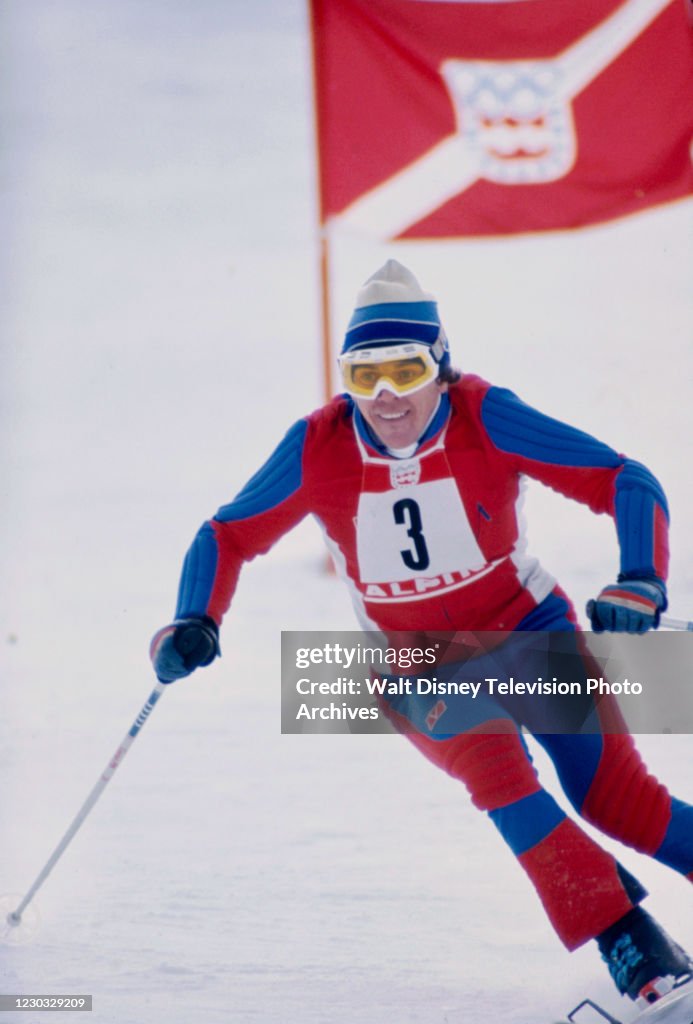 Miloslav Sochor Competing In The 1976 Winter Olympics