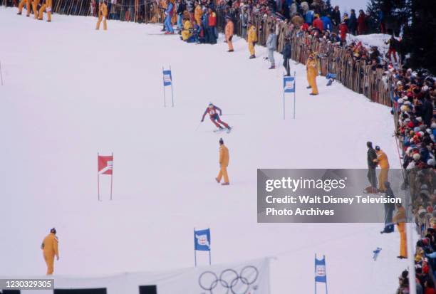 Innsbruck, Austria Miloslav Sochor competing in the Men's giant slalom skiing event at the Seefeld at the 1976 Winter Olympics / XII Olympic Winter...