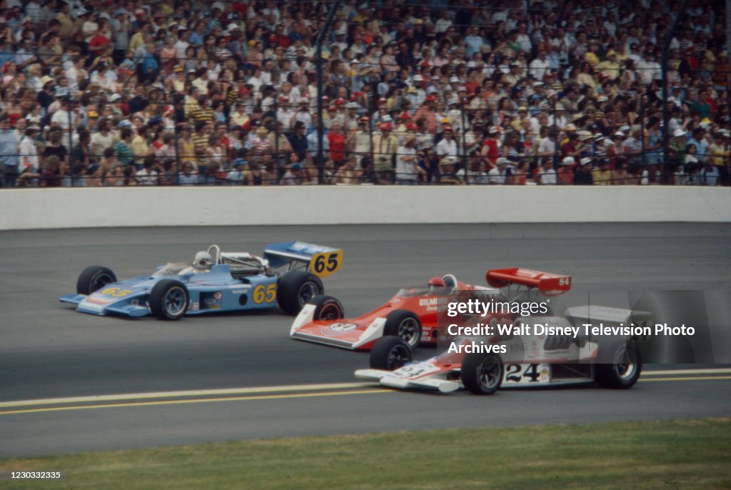 Lee Kunzman, Bill Vukovich II, Tom Bigelow Competing In The 1977 Indianapolis 500