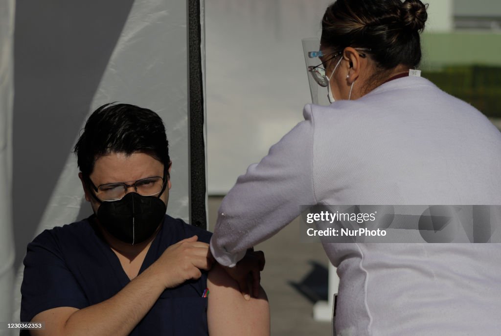 Covid-19 Vaccination Day In Mexico