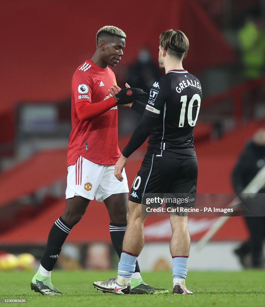 Manchester United v Aston Villa - Premier League - Old Trafford