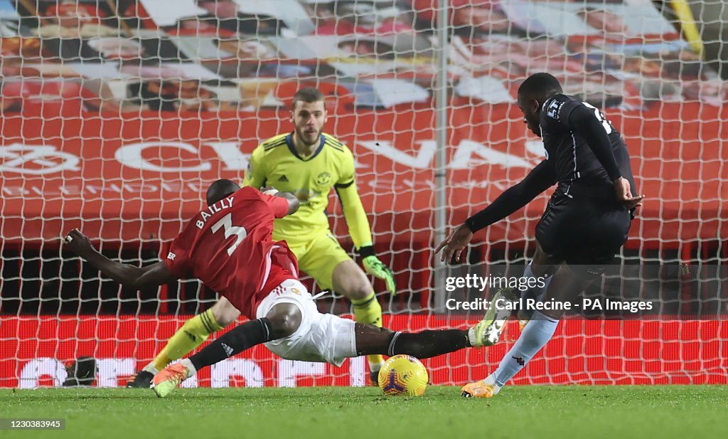 Manchester United v Aston Villa - Premier League - Old Trafford