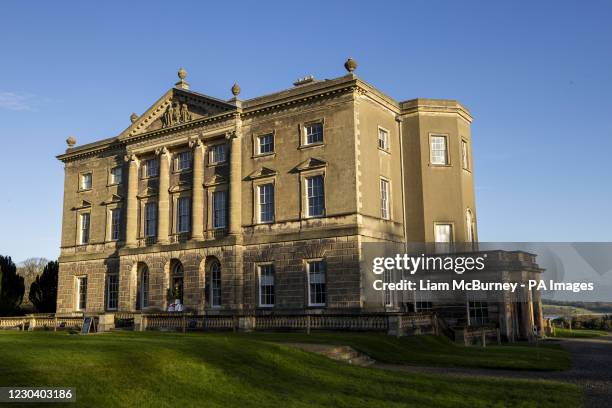 Castle Ward, an 18th-century National Trust property located near the village of Strangford, in County Down, Northern Ireland.