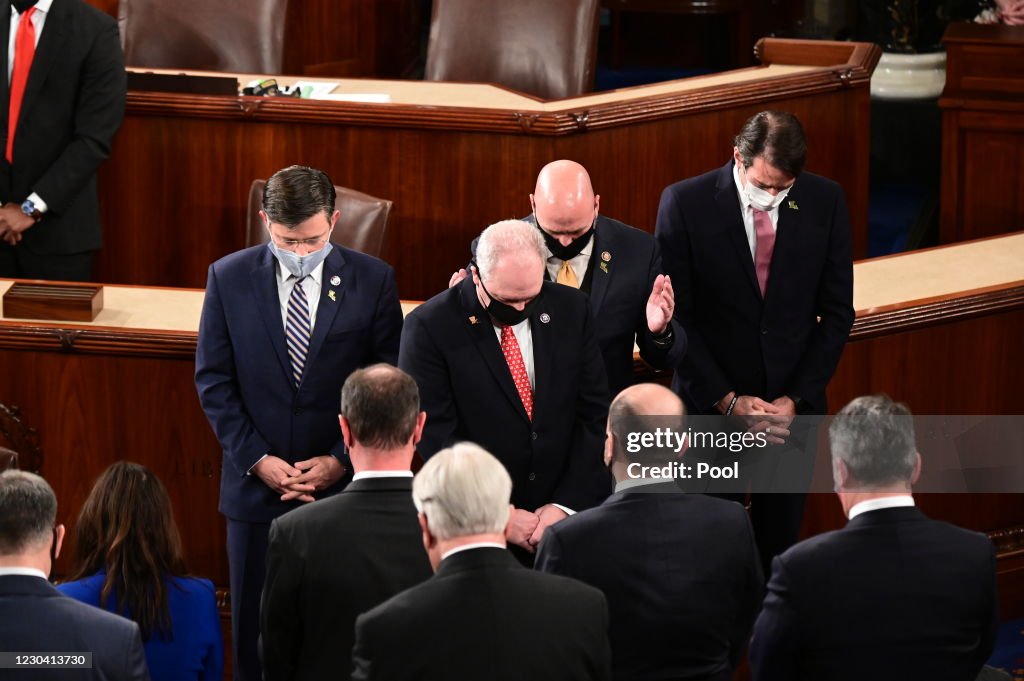 Swearing In Held For U.S. Senators To Start The 117th Congress