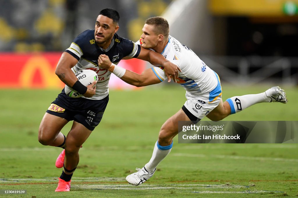 NRL Rd 3 - Cowboys v Titans