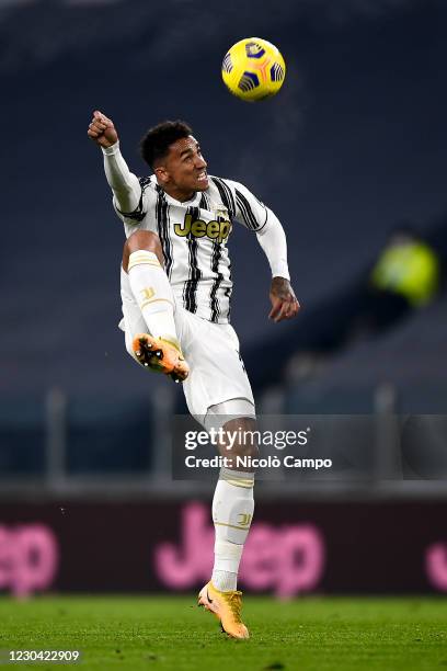 Danilo Luiz da Silva of Juventus FC in action during the Serie A football match between Juventus FC and Udinese Calcio. Juventus FC won 4-1 over...
