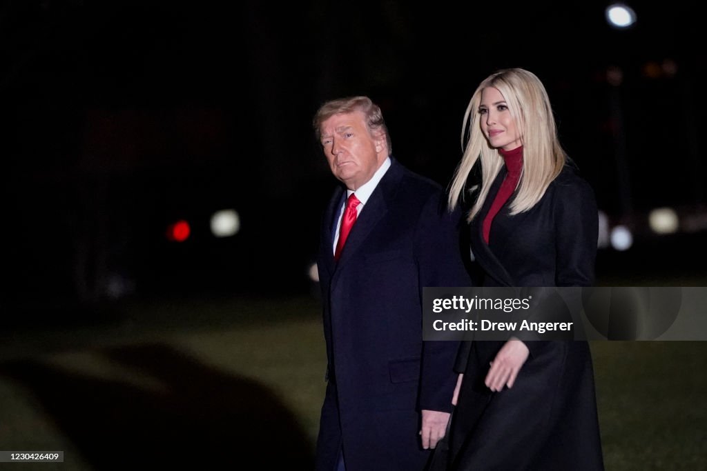 President Trump Departs White House For Georgia Rally Supporting GOP Senate Candidates