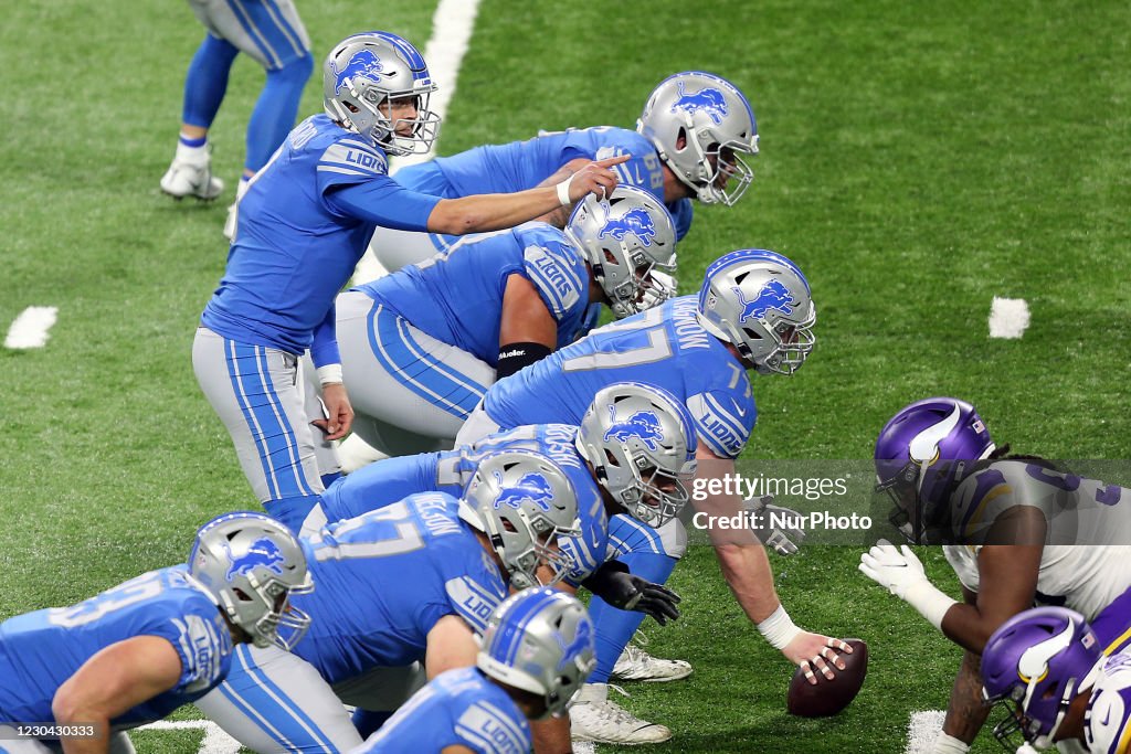 Minnesota Vikings v Detroit Lions - NFL Football Game