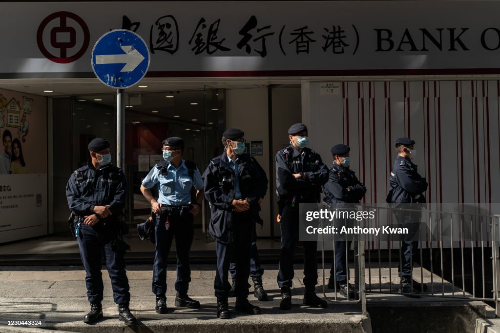 Dozens Of Hong Kong Activists Arrested Under National Security Law