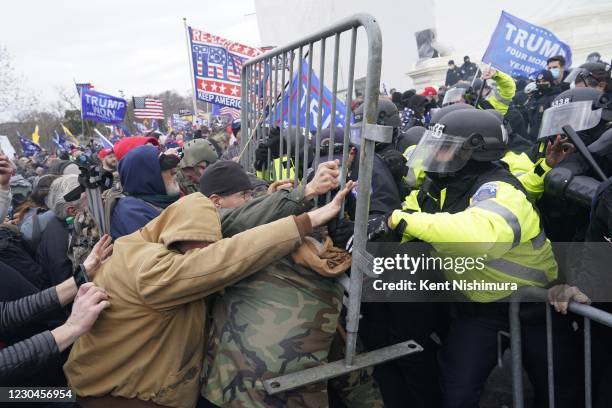 Protesters gather on the second day of pro-Trump events fueled by President Donald Trump's continued claims of election fraud in an to overturn the...