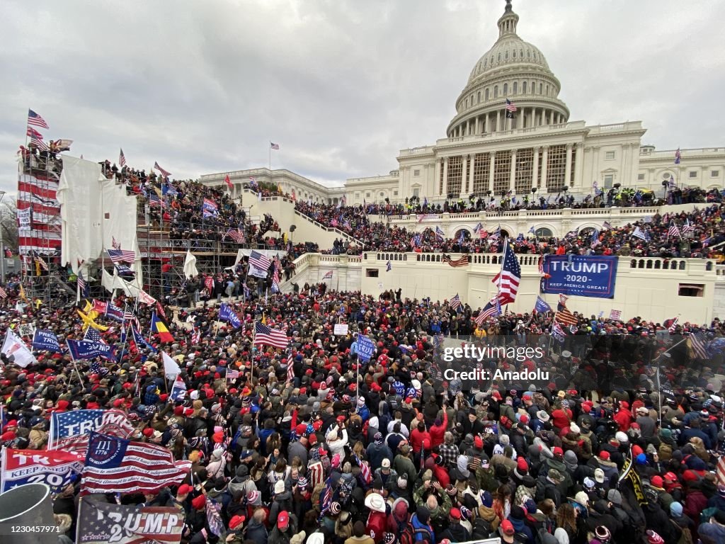 Trump supporters storm Capitol building in Washington