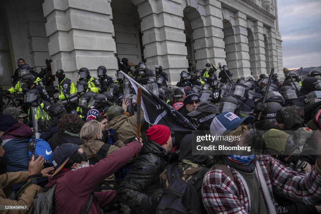 Protests As Joint Session Of Congress Confirms Presidential Election Result