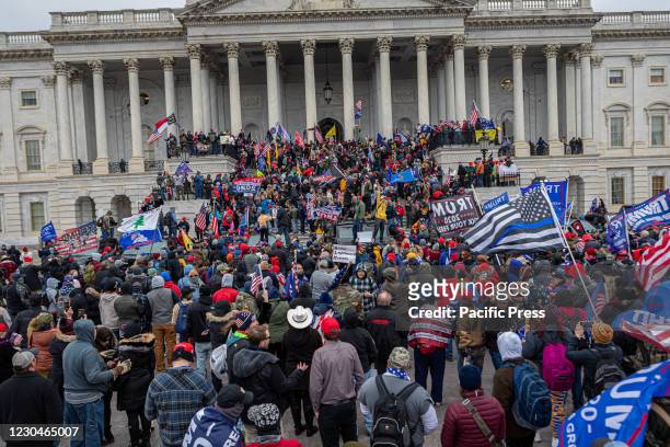 Pro-Trump supporters and far-right forces flooded Washington DC to protest Trump's election loss. Hundreds breached the U.S. Capitol Building,...