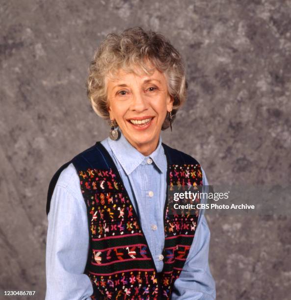 Pictured is Ann Morgan Guilbert in "The Dick Van Dyke Show Remembered," a CBS television special, aired May 23, 1994.