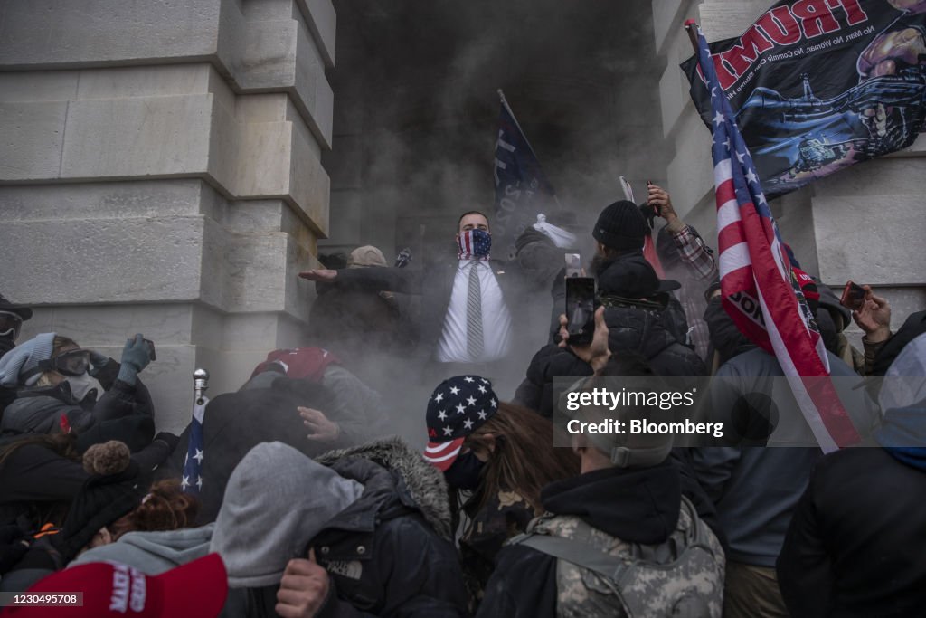 Protests As Joint Session Of Congress Confirms Presidential Election Result