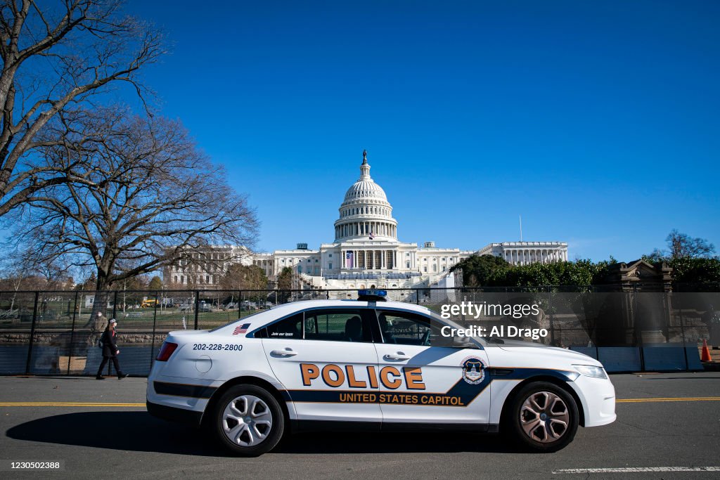 Security Tight On Capitol Hill After Invasion Of U.S. Capitol