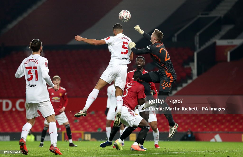 Manchester United v Watford - Emirates FA Cup - Third Round - Meadow Park