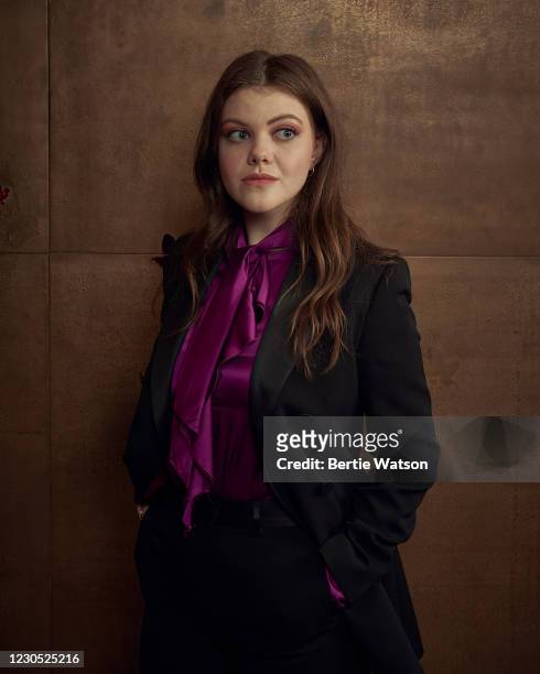 Actor Georgie Henley is photographed on October 28, 2020 in London, England.