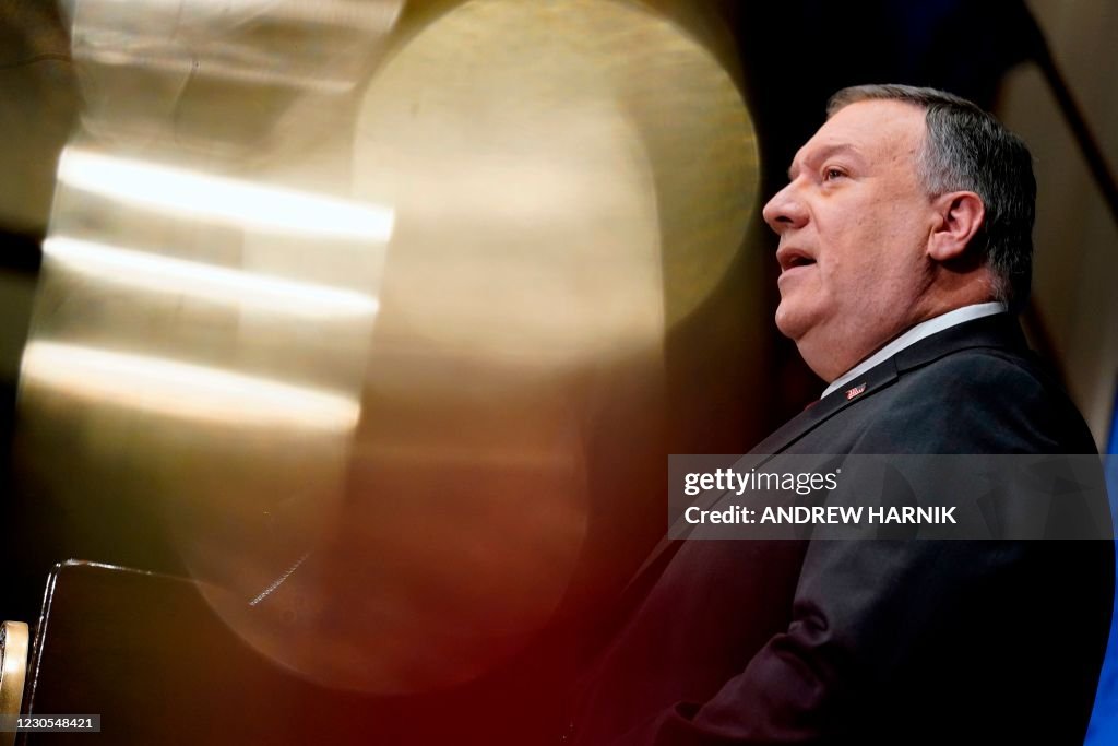 US-POLITICS-PRESS CLUB-POMPEO