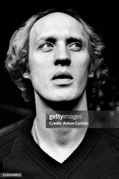 Actor Herman van Veen poses for a portrait in Amsterdam, in 1979.