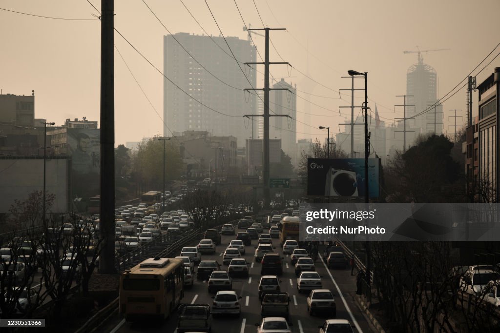 Tehran Air Pollution Rised Amid The COVID-19