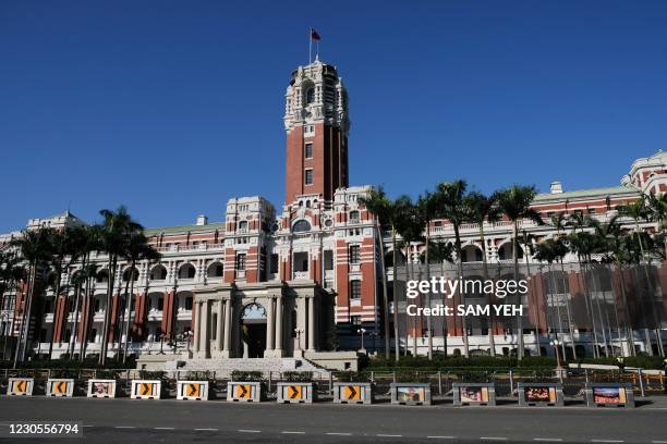 Taiwan's Presidential Office building is seen in Taipei on January 13 as a planned trip to Taiwan by the United States' UN ambassador Kelly Craft was...