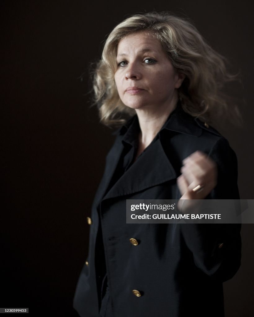 French director Eva Ionesco poses during a photo session to promote