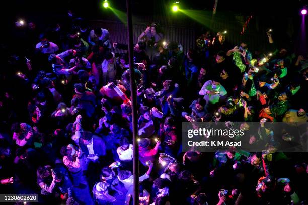 People from Old Dhaka enjoy poush Sankranti with different activities at old Dhaka in Bangladesh. Shakrain Festival is an annual celebration in...