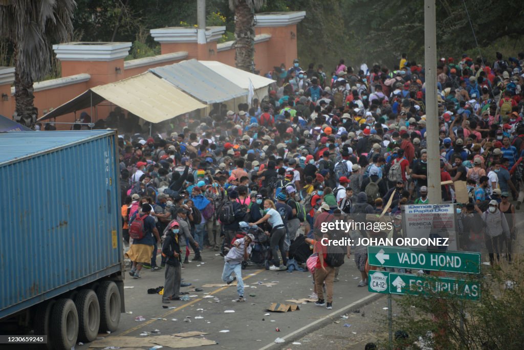 GUATEMALA-HONDURAS-US-MIGRATION-CARAVAN