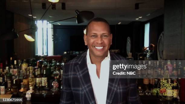 Episode 1389A -- Pictured in this screengrab: Former baseball player Alex Rodriguez during an interview on January 18, 2021 --